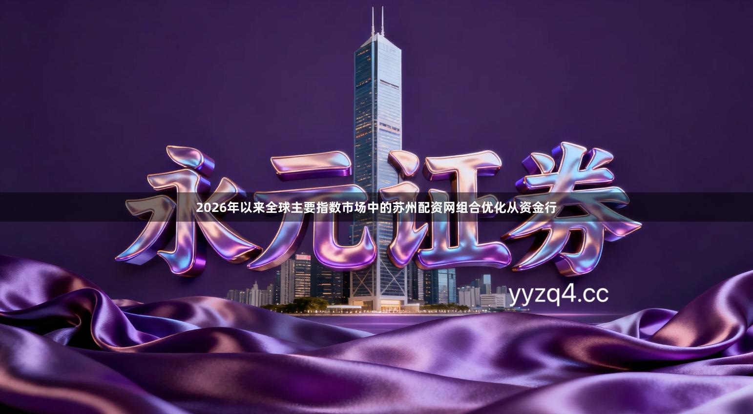 2026年以来全球主要指数市场中的苏州配资网组合优化从资金行